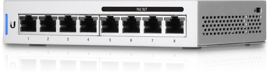 Ubiquiti Networks Unifi 5 X Switch 8 Managed Gigabit Ethernet (10/100/1000) Power Over Ethernet (Poe