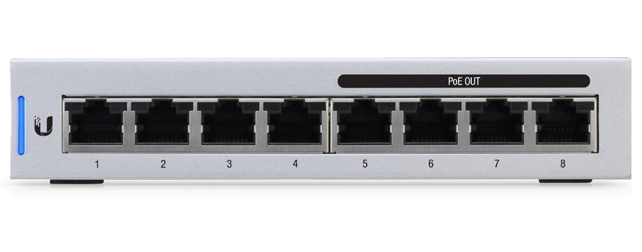Ubiquiti Networks Unifi 5 X Switch 8 Managed Gigabit Ethernet (10/100/1000) Power Over Ethernet (Poe