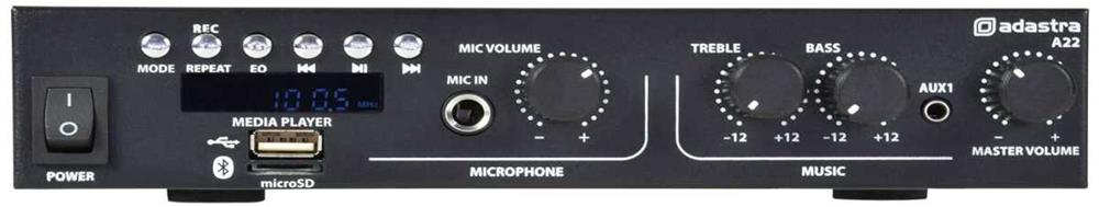 Amplificador Stéreo Fm/Bluetooth/Ubs/Sd