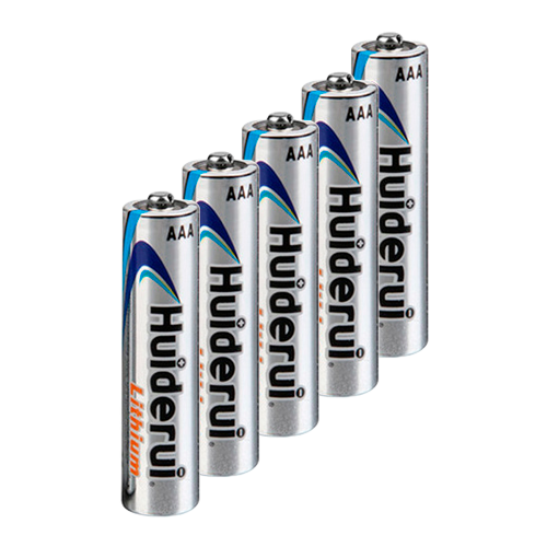 Huiderui - Pack de Pilhas AAA / Fr03 / 24lf - 10 Unidades - Tensão 1.5 V - Litio - Capacidade Nomina
