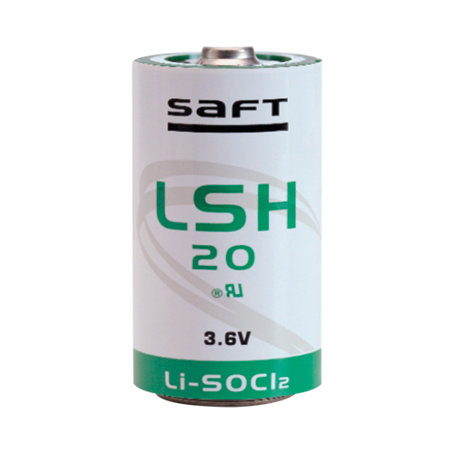 Saft - Pilha LSH20 - Tensão 3.6 V - Litio - Capac.