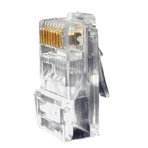 Rj45 para Cravar - Compatível com Cabo Utp - 20 Mm