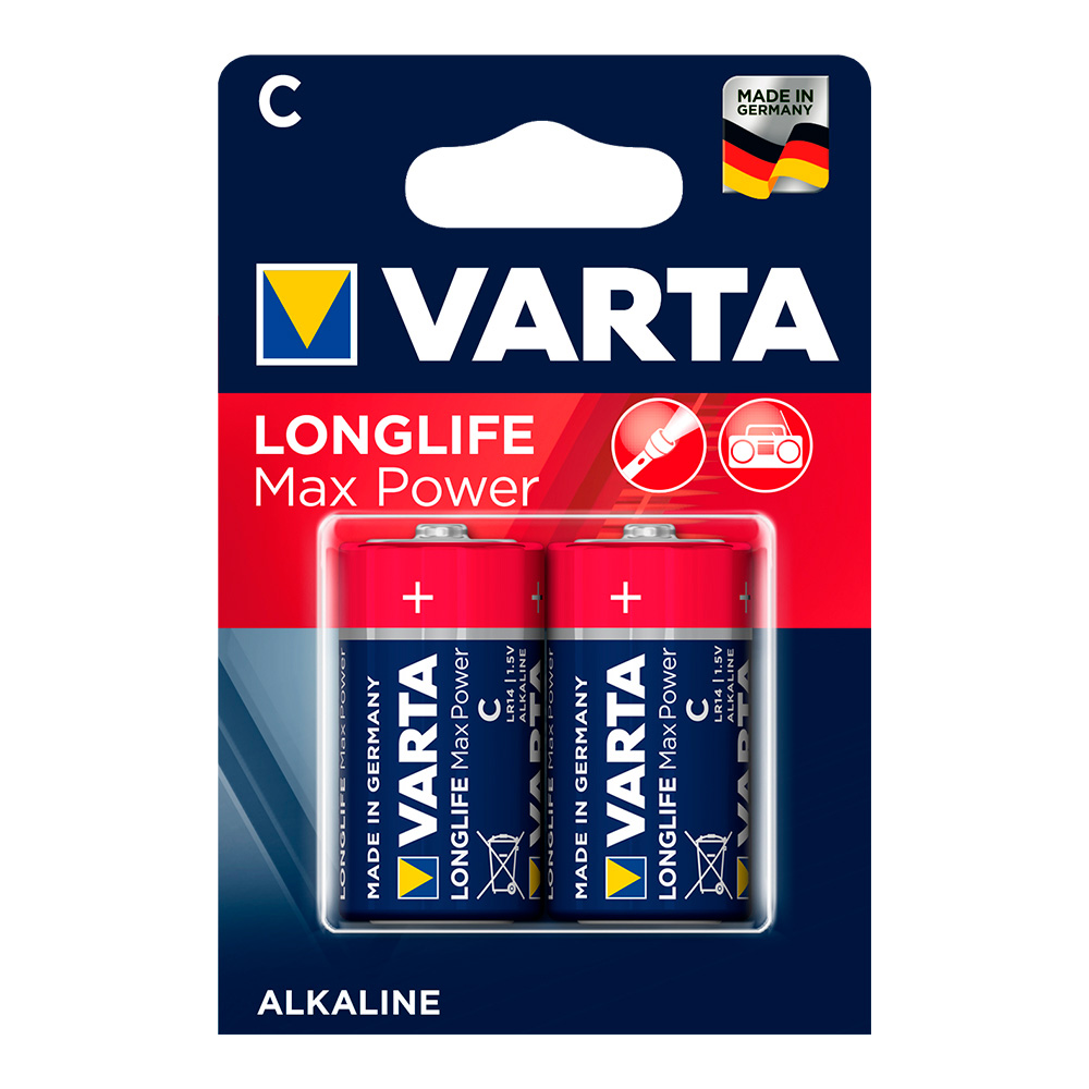 Varta Batterie Longlife Max Power C   Baby   Neu        2st.