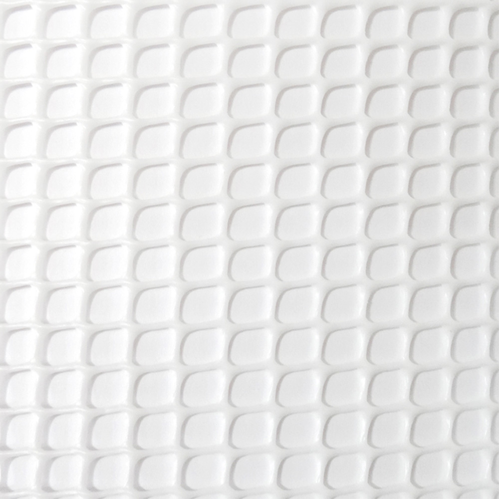 Rolo de Malha de Proteção Cor Branco 1x25m Quadro: 4,5x4,5mm Nortene