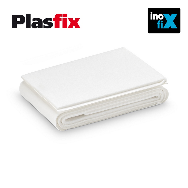 Pack 1 Feltro Adesivo Sintetico Branco 1000x85mm Plasfix Inofix