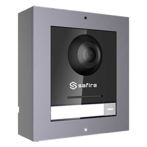 Videoporteiro Ip Safire - Câmara 2mpx - Áudio Bidireccional - App Móvel Via Monitor - Apto para Exte