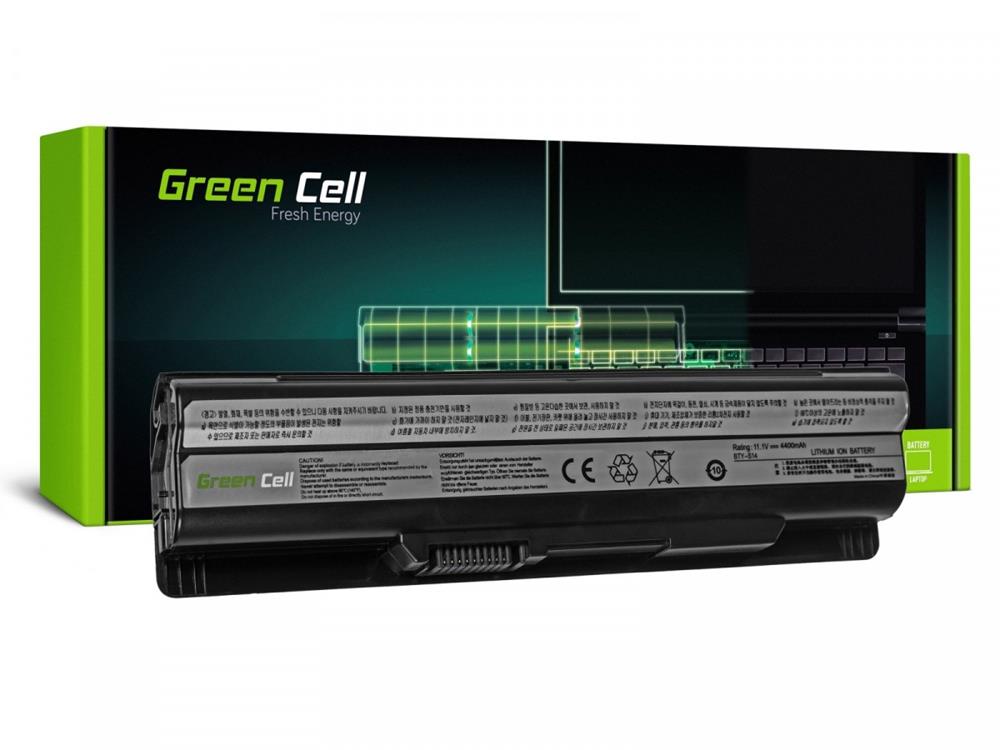 Bateria Green Cell For Msi Cr650 11,1v 4400mah