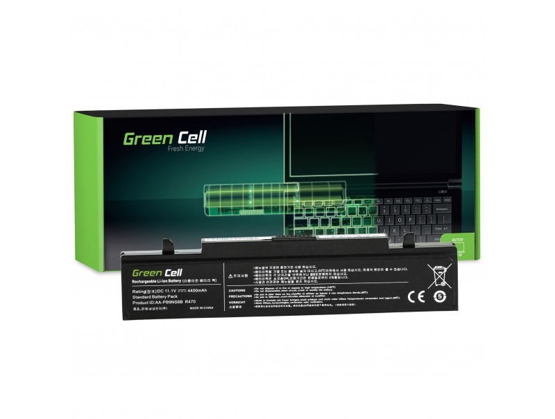 Green Cell Battery Aa-Pb9nc6b Aa-Pb9ns6b For Samsung R519 R522 R525 R530 R540 R580 R620 R780 Rv510 R