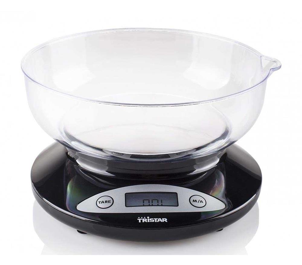 Tristar Balança Cozinha 2kg Digital Recipiente Plastico