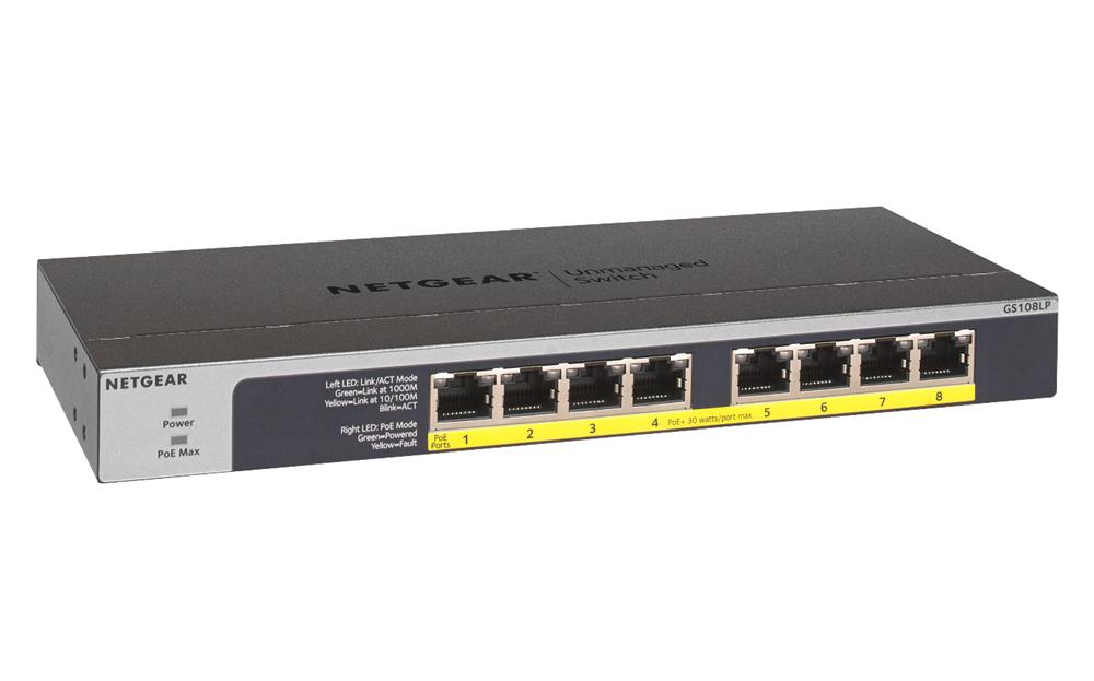 8-Port Flex Unmanaged Switch   Cpnt