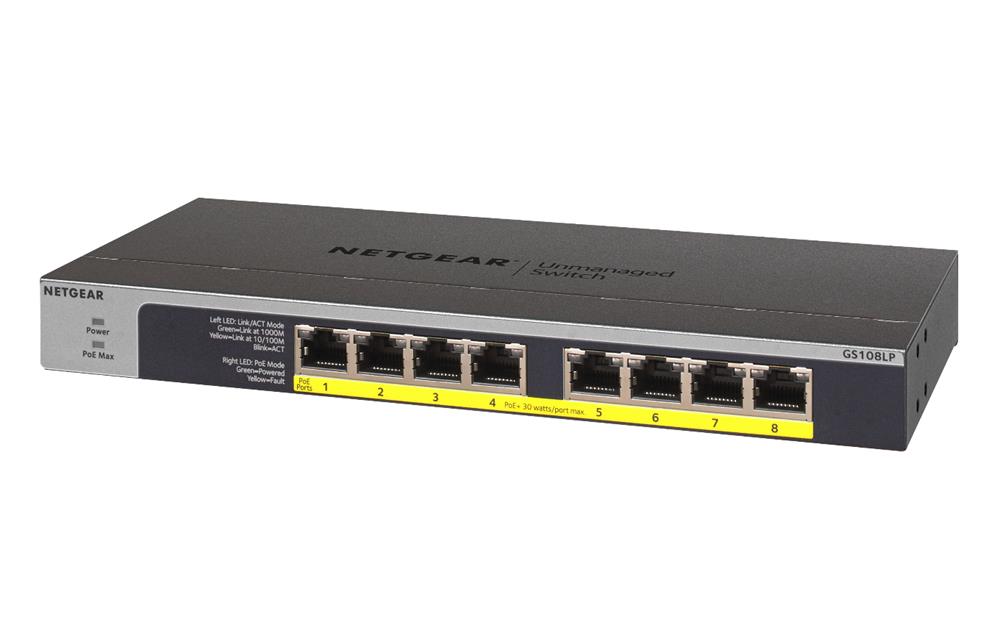 8-Port Flex Unmanaged Switch   Cpnt