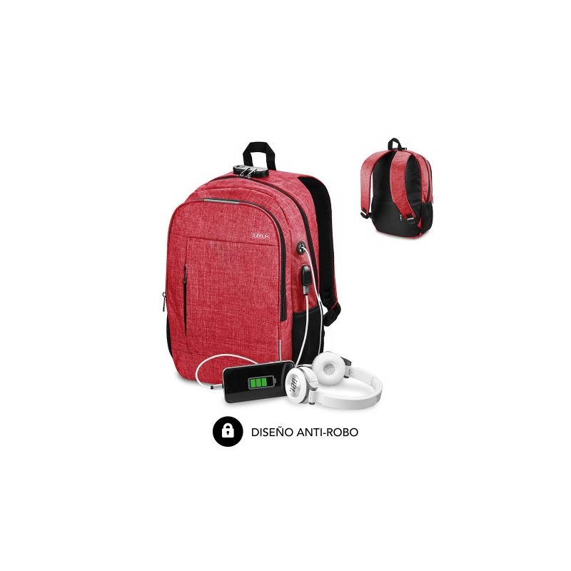 Mochila Subblim Urban Lock 16