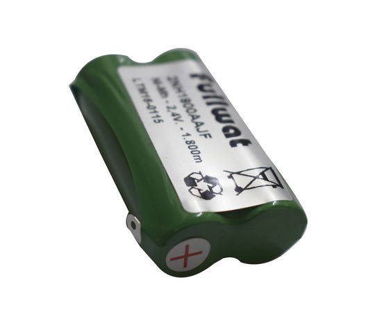 Bateria Pack 2xAA 2.4v Ni-Mh 1800mah com Lengueta.