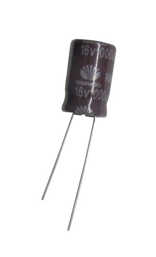 Condensador Eletrolítico 1000uF-16v 10x16