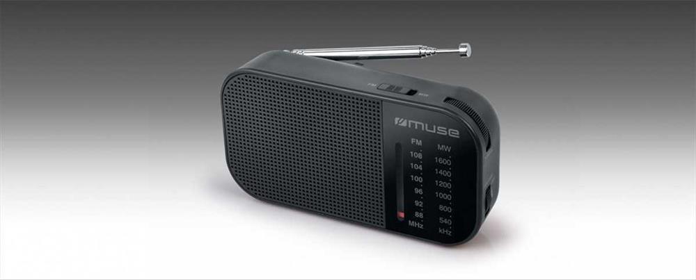 Rádio Muse M025r Preto 