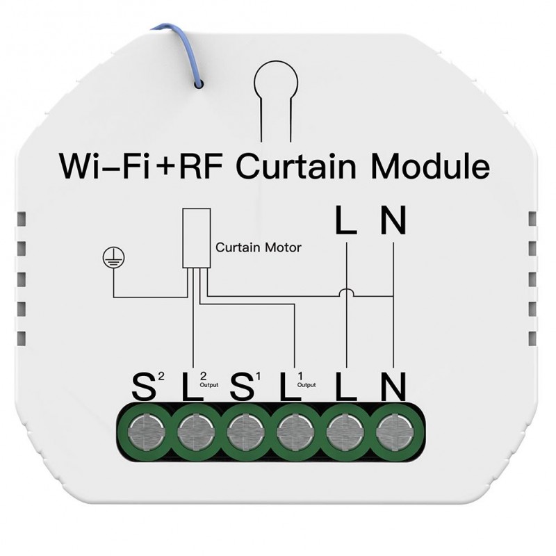 Módulo De Estores/persianas Wifi + Rf 433