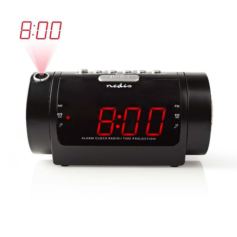 Digital Projector Radio Alarm Clock Ecrã Led De.