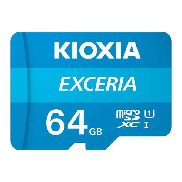 Kioxia Exceria Memory Card 64 Gb Microsdxc Class 10 Uhs-I