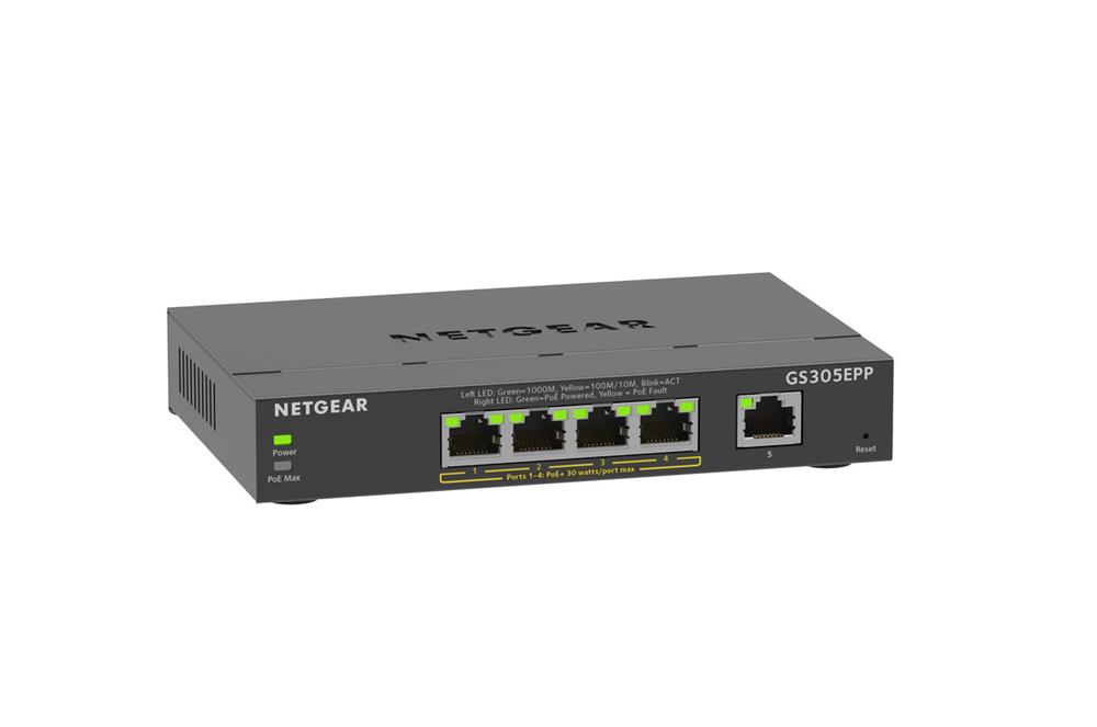 Switch Netgear Gs305epp-100pes 