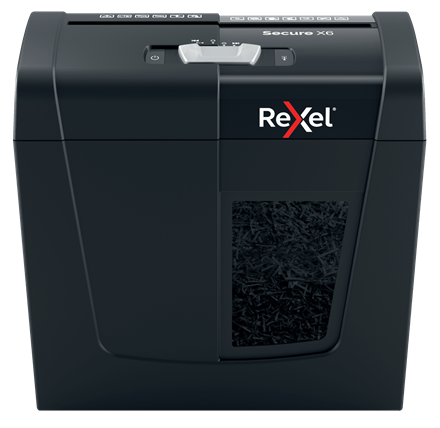Rexel Secure X6 Paper Shredder Cross Shredding 70 Db Black
