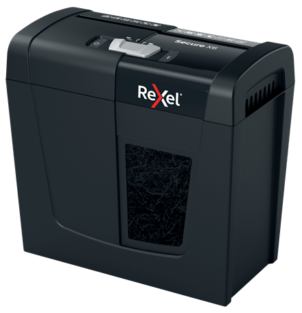 Rexel Secure X6 Paper Shredder Cross Shredding 70 Db Black