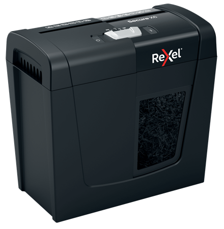 Rexel Secure X6 Paper Shredder Cross Shredding 70 Db Black