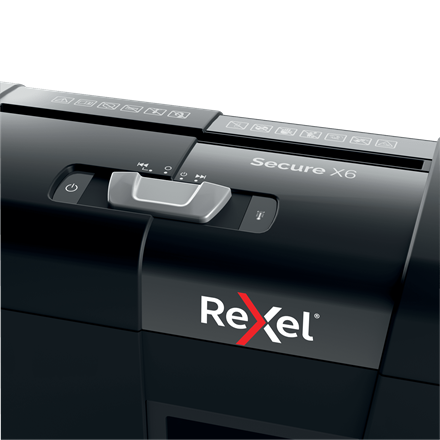 Rexel Secure X6 Paper Shredder Cross Shredding 70 Db Black