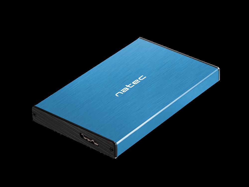 Natec Case HDD Rhino Go (Usb 3.0  2.5   Blue)