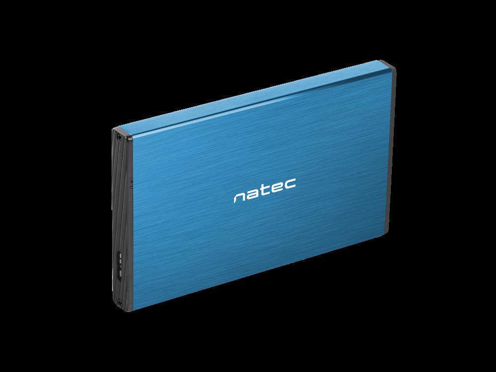 Natec Case HDD Rhino Go (Usb 3.0  2.5   Blue)