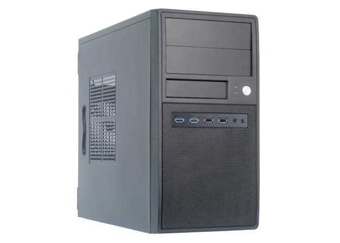 Chieftec Ct-04b-Op, Mini Tower, Pc, Preto, Micro .