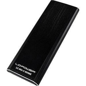 LC-Power Caixa para Disco Rígido SSD M.2 NVMe USB-C