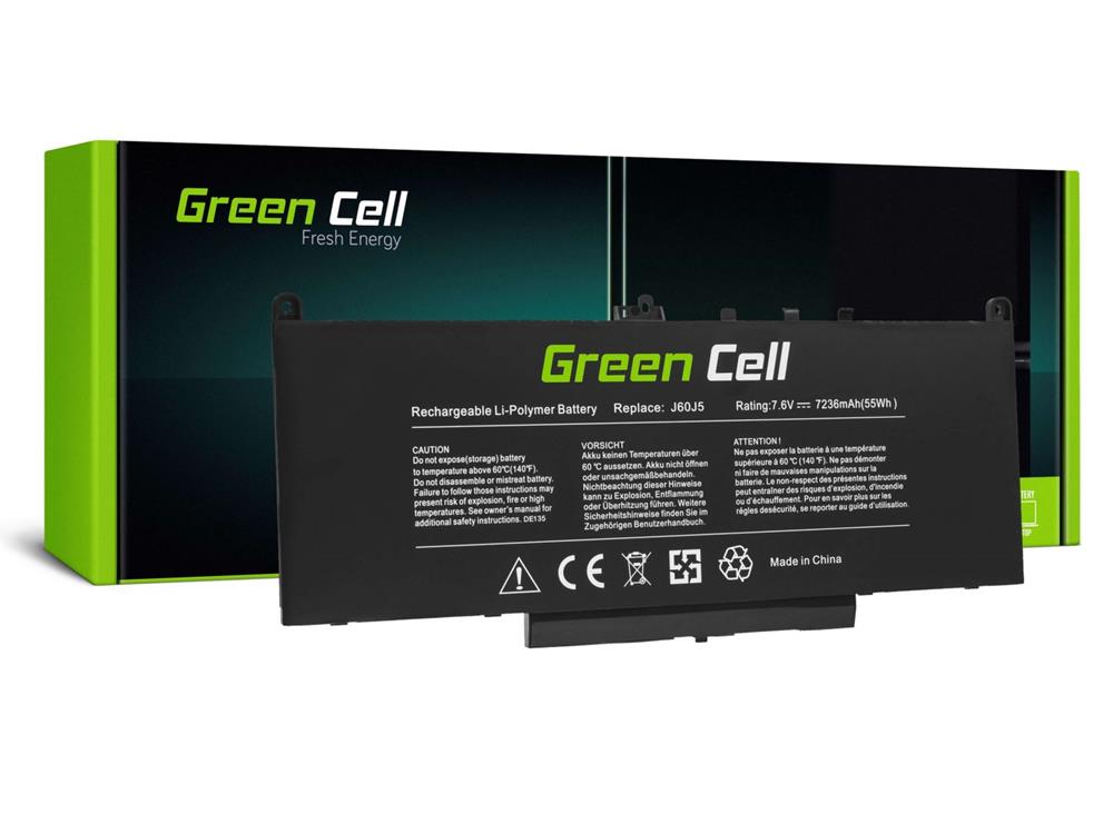 Laptop Battery Green Cell J60j5 For Dell Latitude.