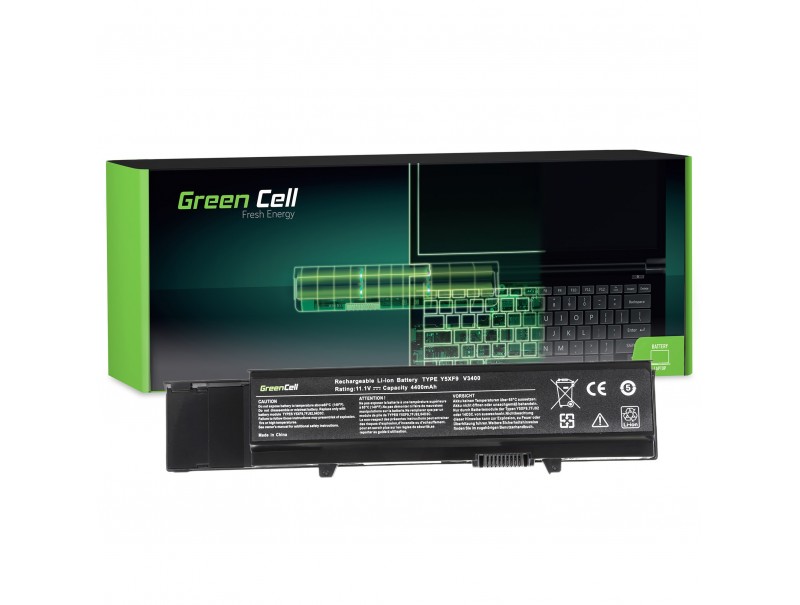 Green Cell Battery For Dell Vostro 3400 3500 3700.