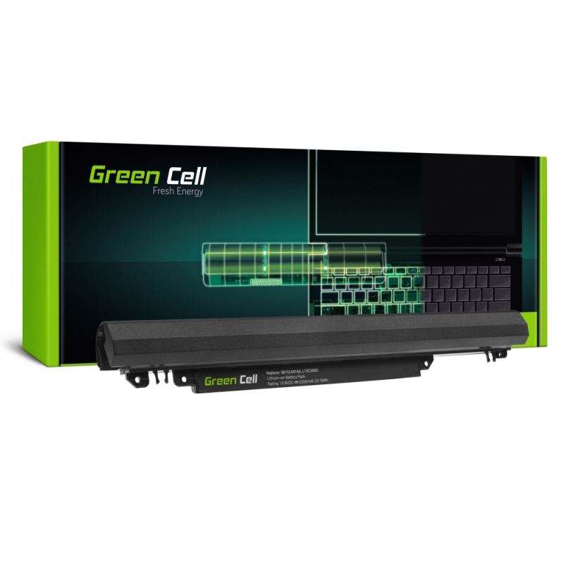 Green Cell Battery L15c3a03 L15l3a03 L15s3a02 For Lenovo Ideapad 110-14ibr 110-15acl 110-15ast 110-1