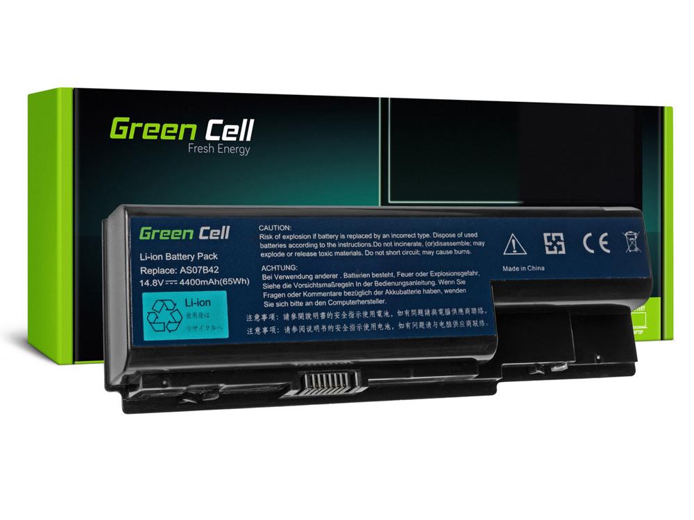 Green Cell Battery For Acer Aspire 5520 As07b31 A.