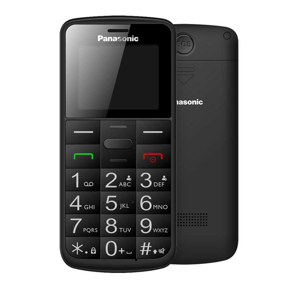 Teléfono Móvil Panasonic Kx-Tu110exb para Personas Mayores/ Negro