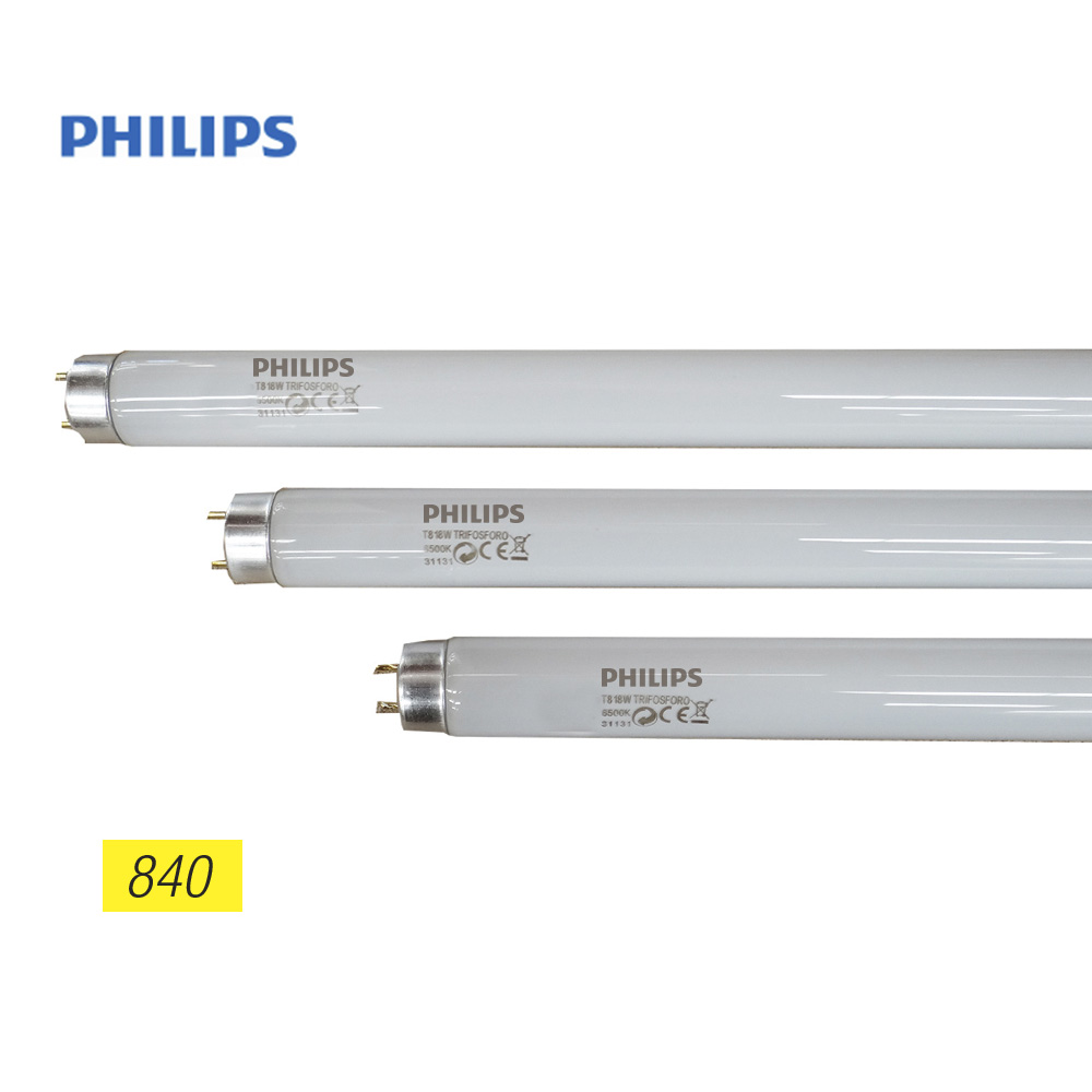 Tubo Fluorescente 58w Triphosphor 840k Modelo: T8 Luz do Dia Philips