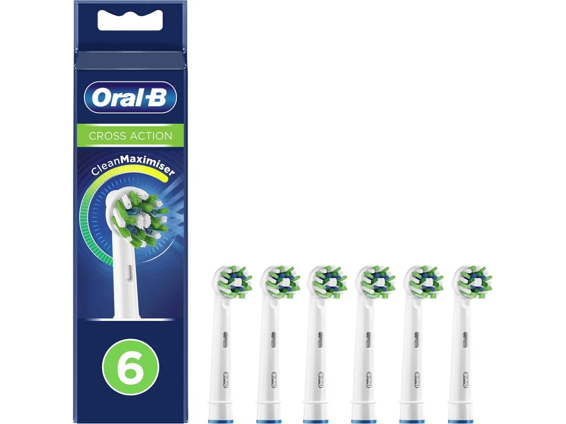 BRAUN - Oral-B Recarga Crossaction 6un