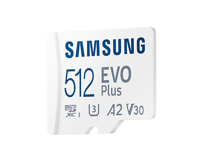 Samsung Microsdxc Evo Plus 512gb With Adapter Mb-Mc512ka/Eu