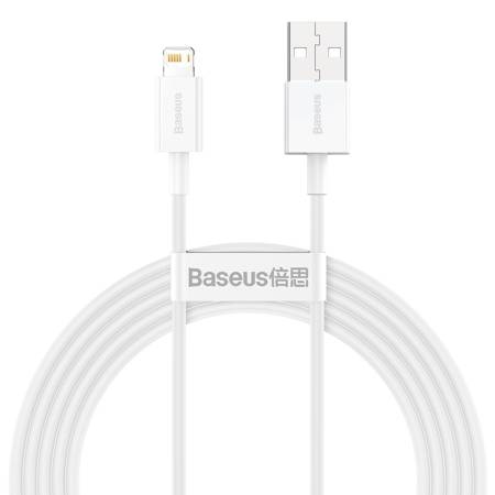 Cable Lightning Blanco 2 Metros 2.4a