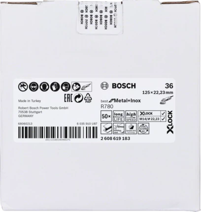 Bosch R780 Disco de lixa