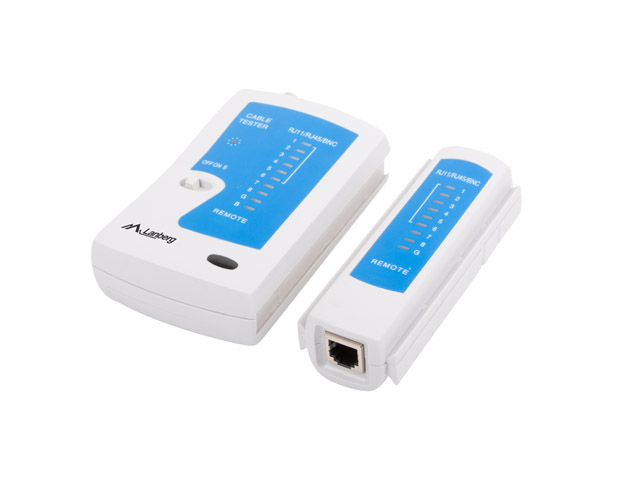 Lanberg Nt-0401 Network Cable Tester Utp/Stp Cable Tester Blue  White