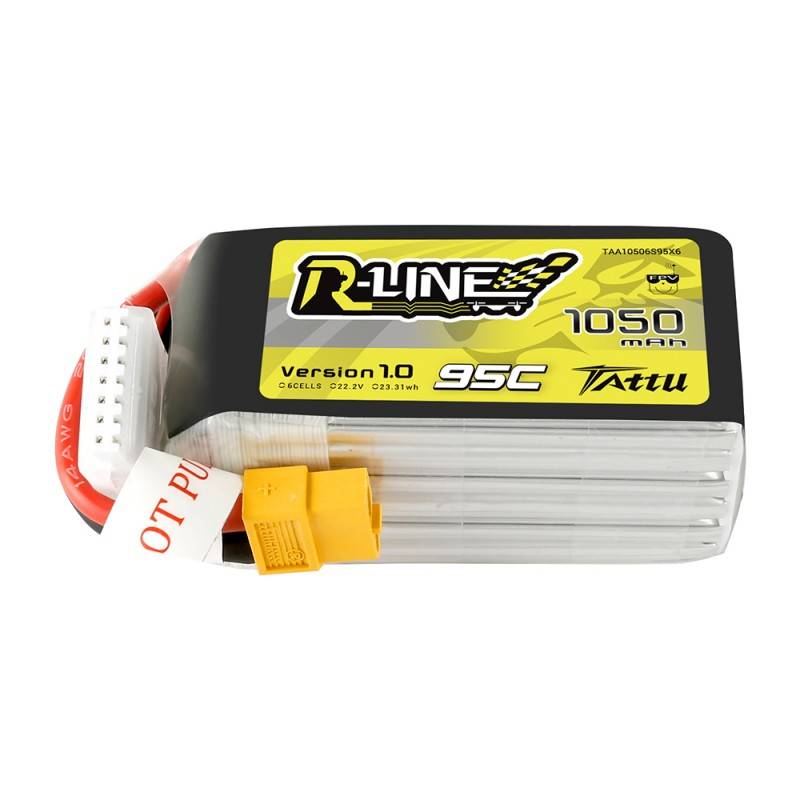 Bateria  R-Line 1050mah 22,2v 95c 6s1p Xt60