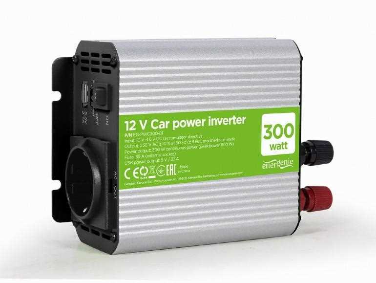 EnerGenie EG-PWC300-01 power adapter/inverter Aut.