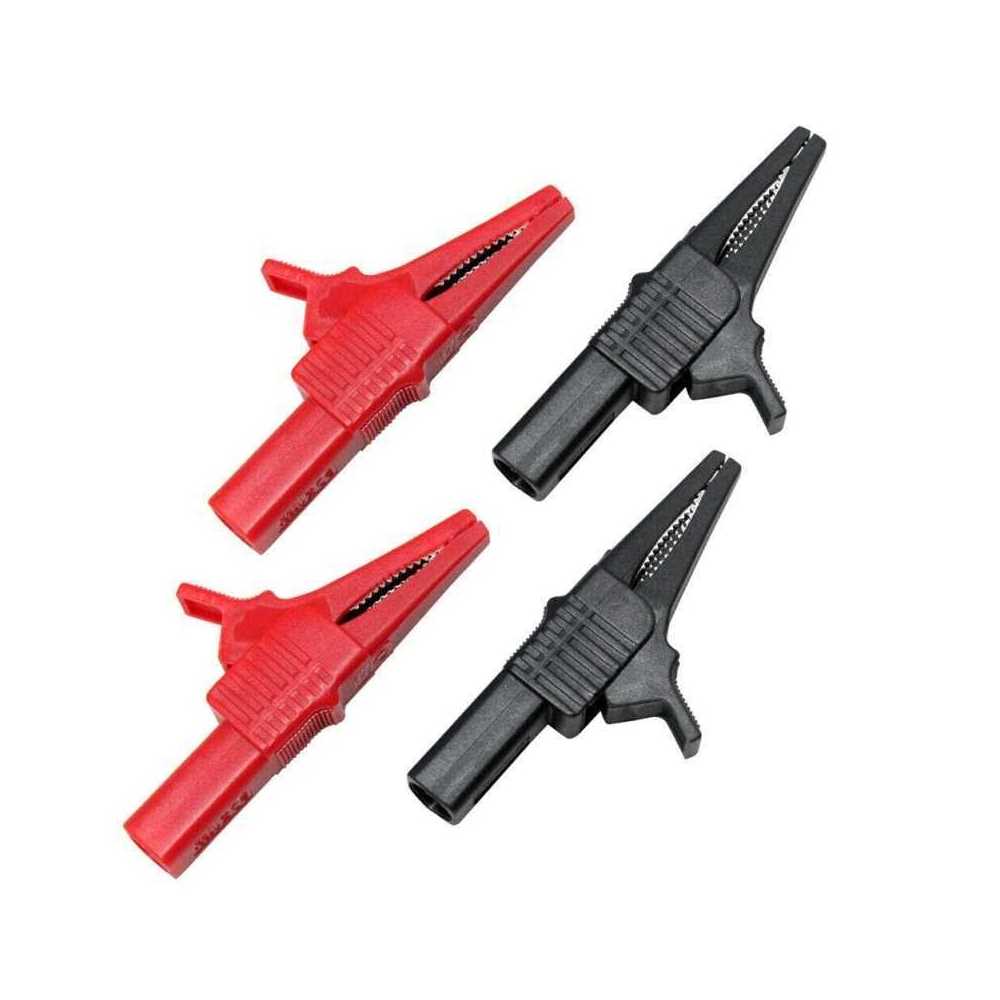 Crocodilo Clip 2Mm 600/1000V Vermelho