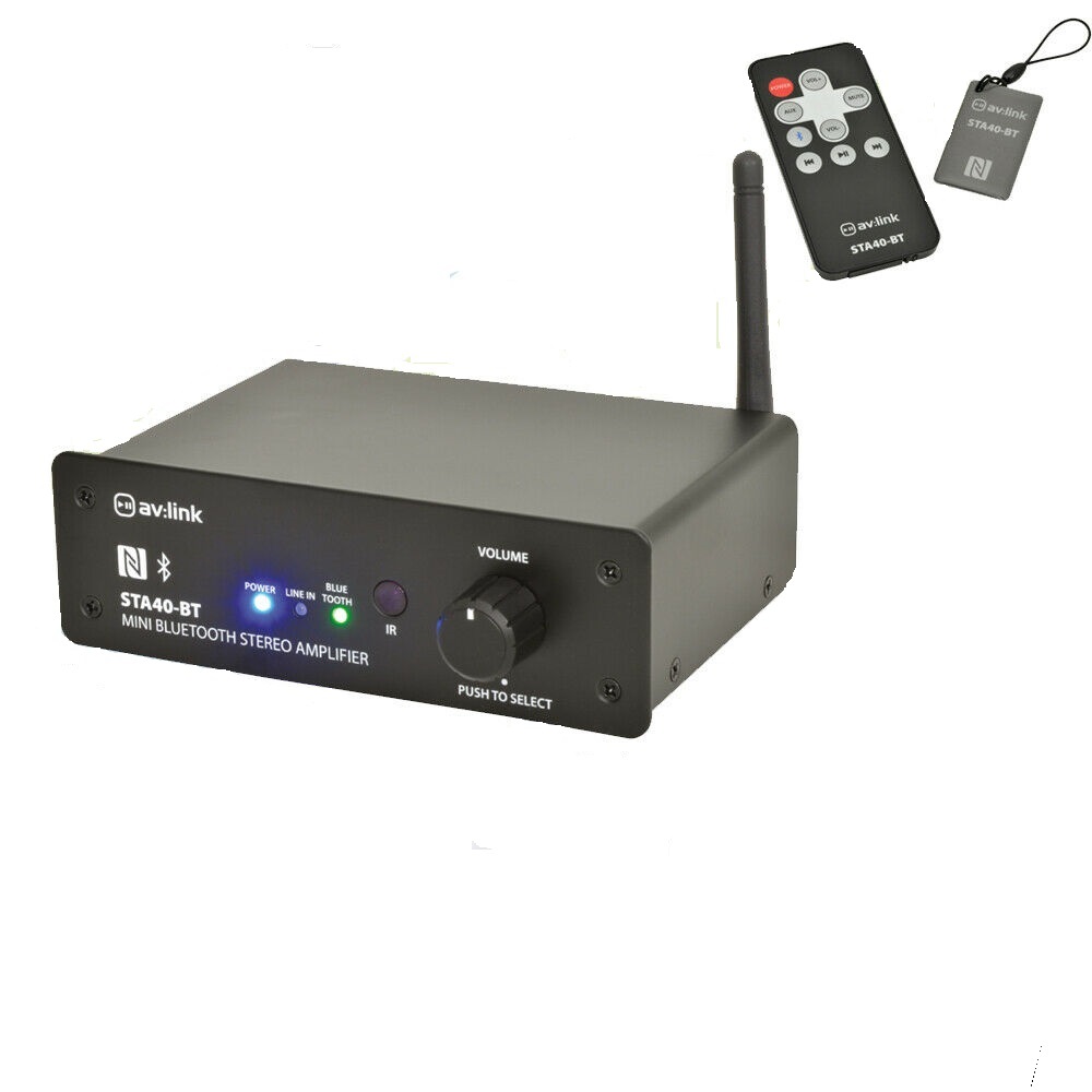Amplificador Mini Digital Stereo Com Bluetooth