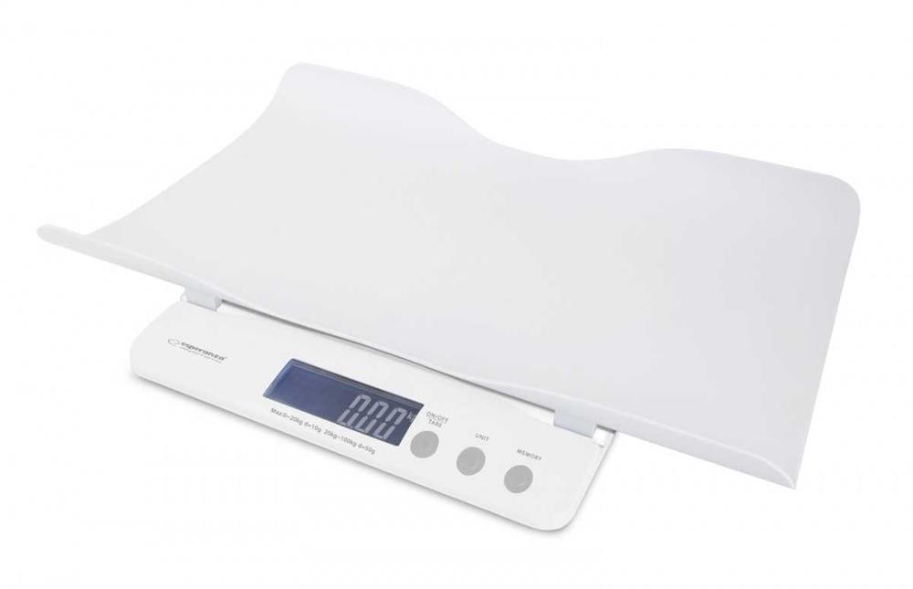 Esperanza Ebs017 Children's Scales For Infants 2in1 White