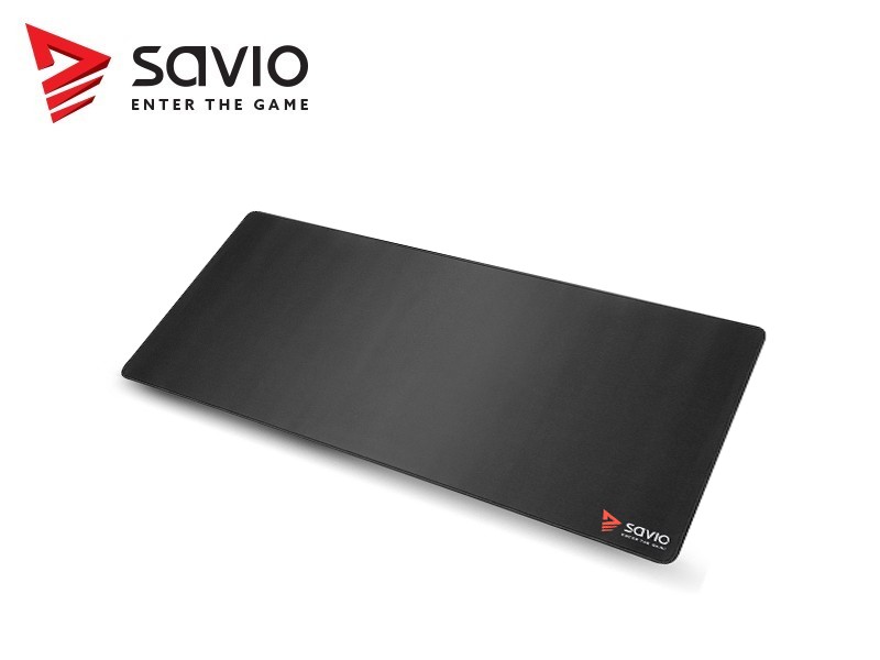 Savio Black Edition Turbo Dynamic L 70x30 Gaming Mouse Pad Black