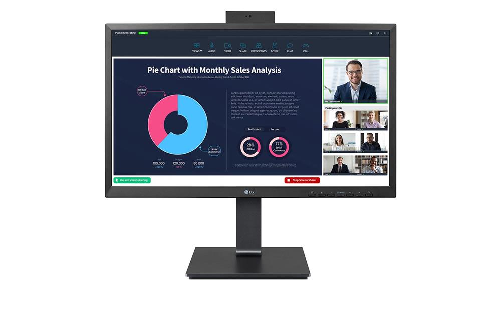 Lg 24bp750c-B 24bp750cb LED Monitor 24