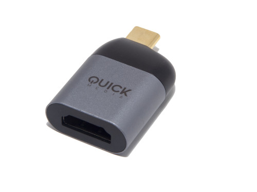 QUICKMEDIA ADAPTADOR USB TYPE C A HDMI